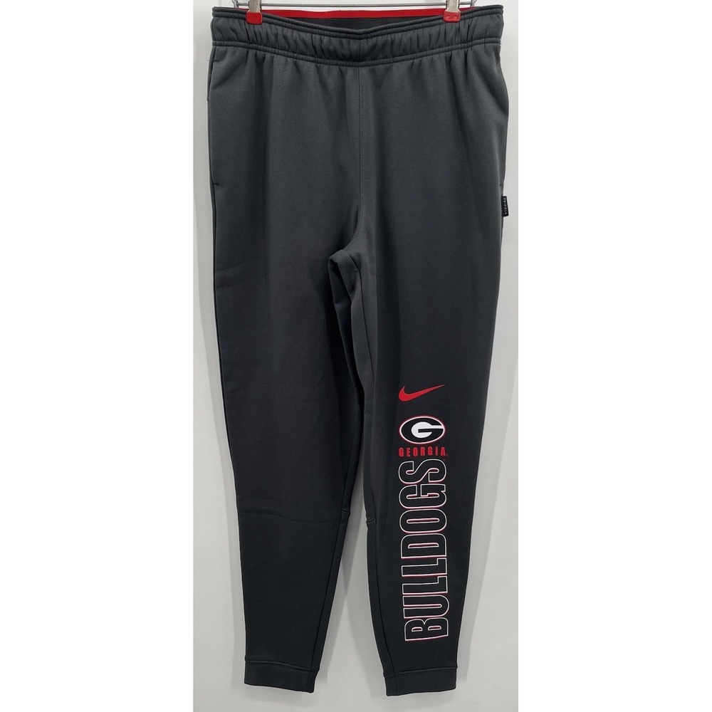 Nike On Field Dri Fit Joggers UGA Georgia Bulldogs W/ Pockets Mens Small